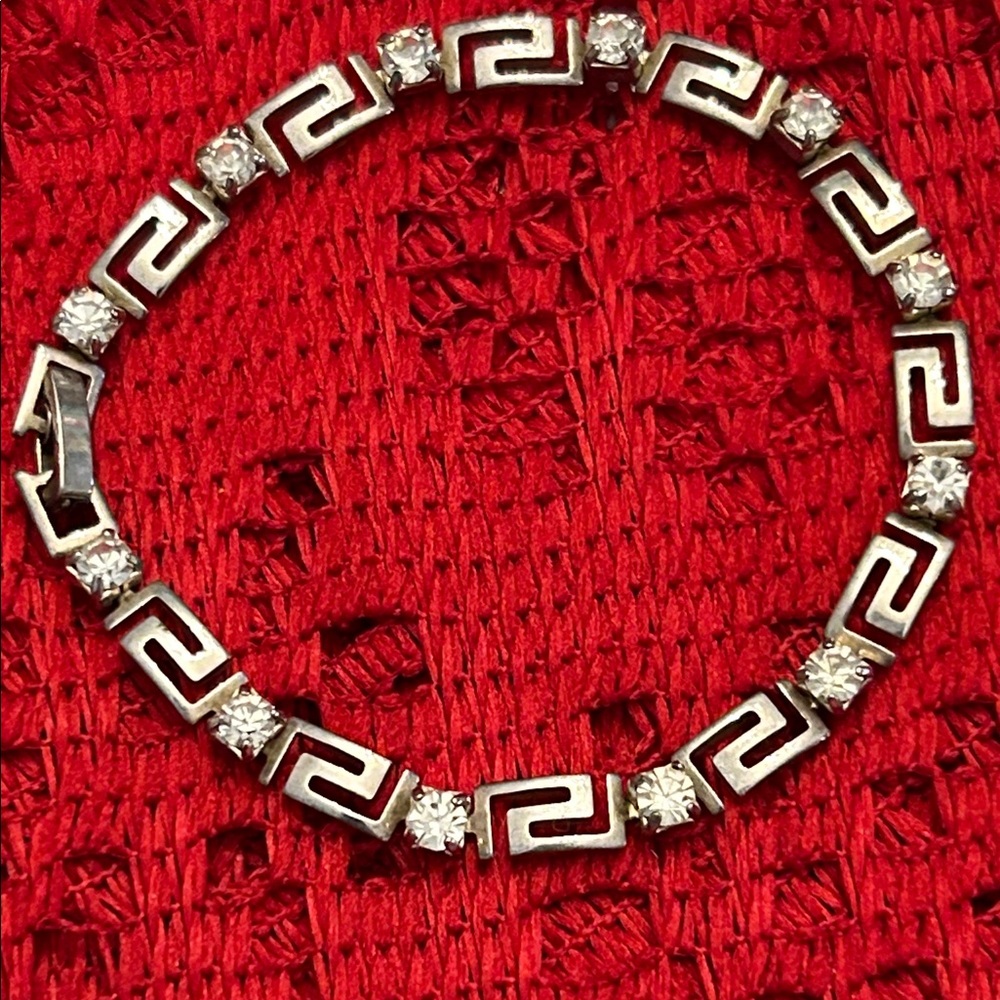 Silver Geometric Bracelet